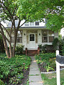 The front of our little cottage
